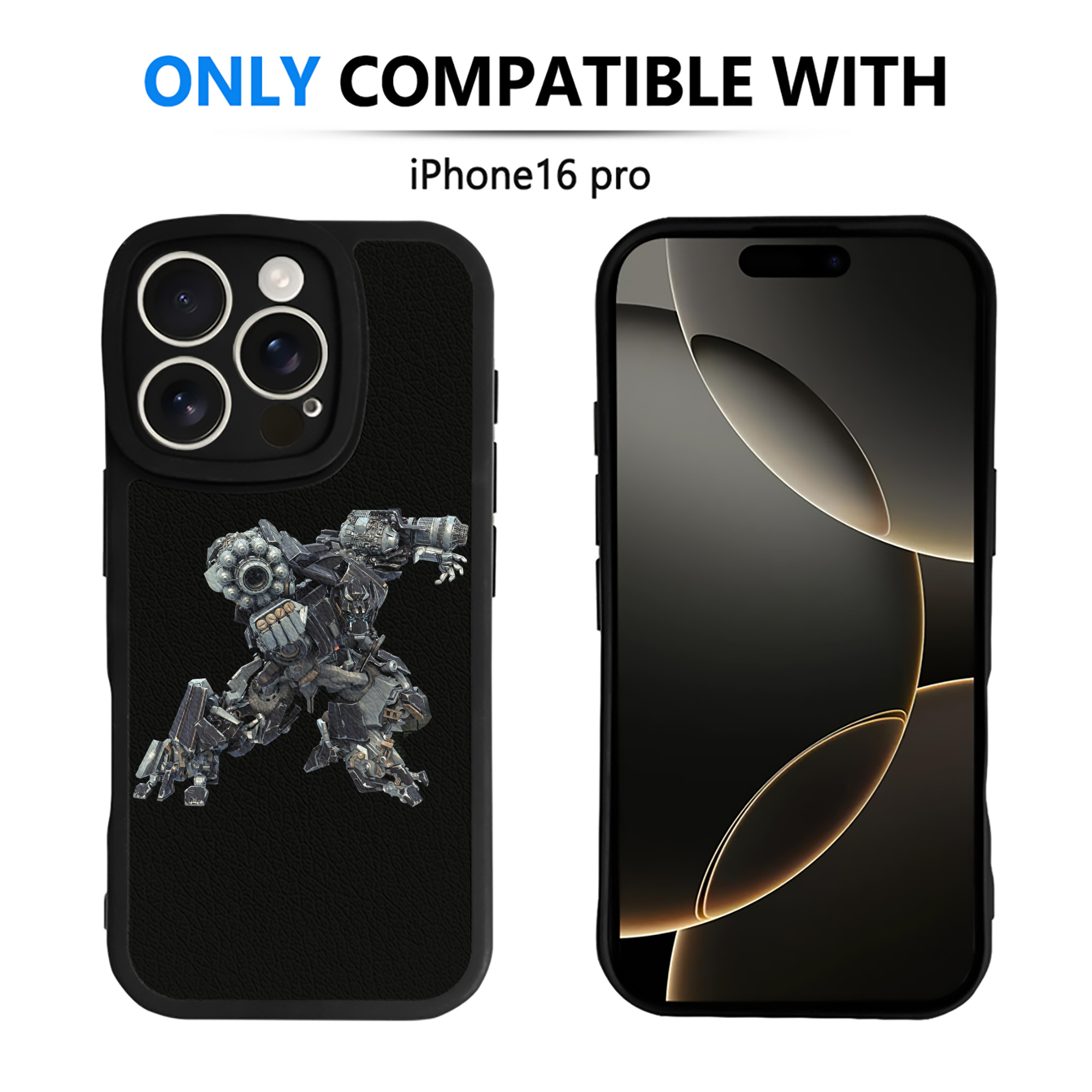 （画像用）  【iPhone 16シリーズ対応】シリコンスマホケース（レザー調） 材質：シリコン